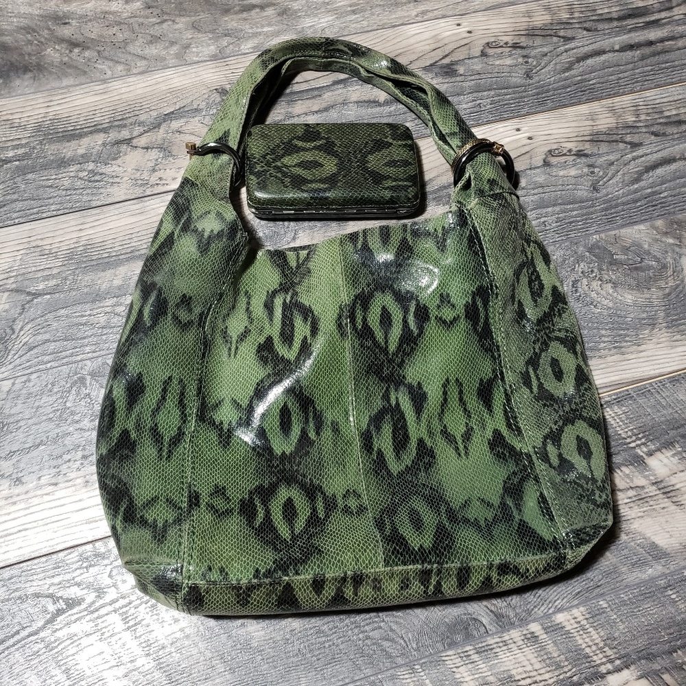 Kate Landry Leather Purse with Matching Wallet